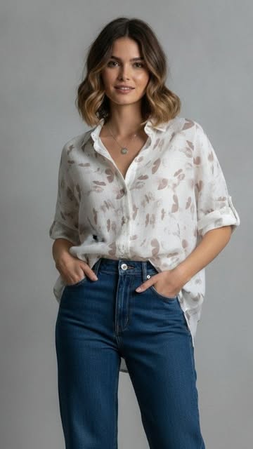 شومیز گره ای پِری شیشه ای
